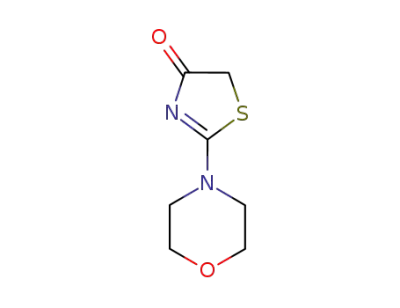 2-morpholin-4-yl-2-thiazole-4(5H)-one